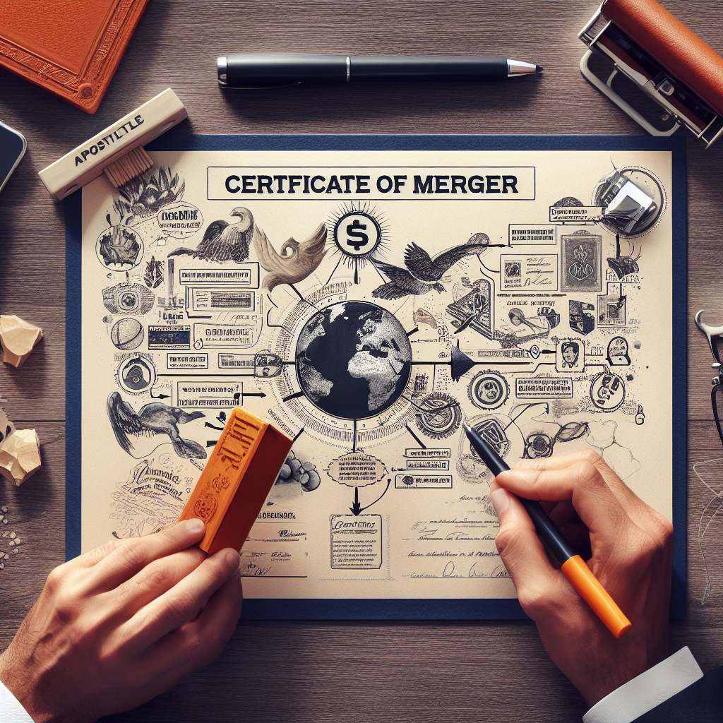 Certificate of Merger Singapore